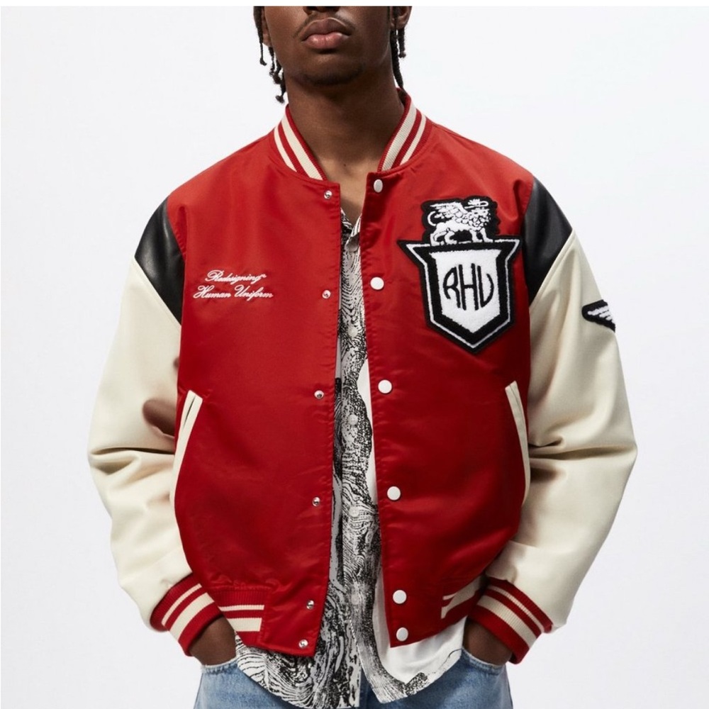 Zara x Rhuigi Bomber/Varsity Jacket - Picture 2 of 12